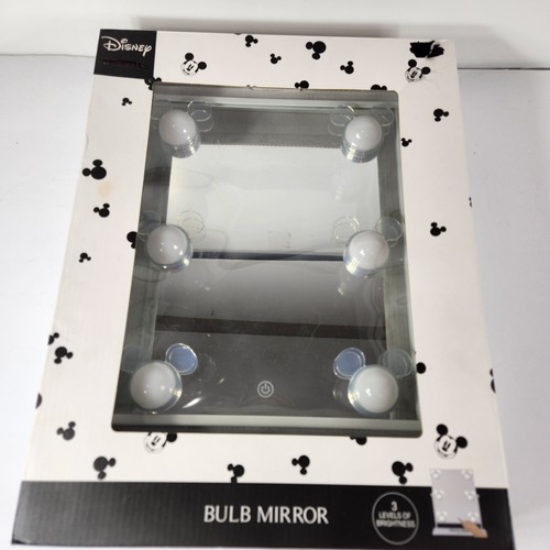 Mickey mouse bulb mirror - mickey,