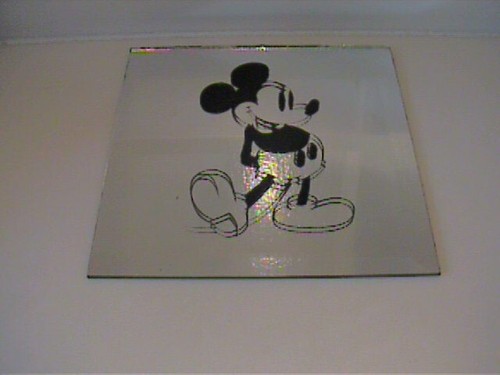 Vintage square mickey mouse - vintage,